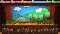 Paper Mario uses a cut out art style, which makes it a very interesting art style.